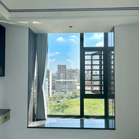Ventanas Fijas de Aleación de Aluminio con Certificación Passivhaus, Rotura de Puente Térmico, Doble Acristalamiento, Ultra Bajo Consumo Energético, para Edificios de Viviendas