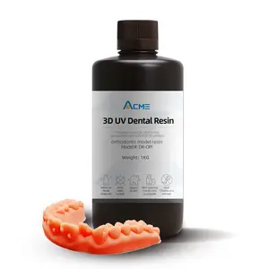 Стоматологическая модель Acme, 3d печать, смола с гарантированным основанием для зубных протезов, 405nm, УФ-отверждение для ЖК DLP 3D-принтера