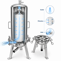 Filtro de Microporos de Acero Inoxidable para Aceite y Fluido Hidráulico, Eliminación de Contaminantes Finos