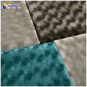 Housse de siège en velours gaufré imperméable personnalisée tissu textile à la maison tissu en microfibre gaufré tissu de velours pour canapé Holland - Product Image 2