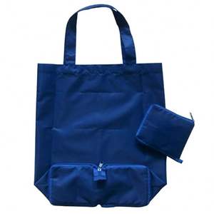 Bolsas de Mano de Poliéster en Oferta, Logotipo Personalizado, Reutilizables, Plegables, Bolsa de Compras - Product Image 1