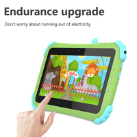 Factory Direct Tableta infantil de 7 pulgadas con capacidad de memoria de 2GB de 2.0MP + 5.0MP para uso educativo