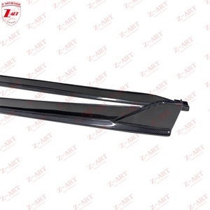 Faldones Laterales de Fibra de Carbono Estilo LD Z-ART 2019-2023 para BMW <span class=keywords><strong>X5</strong></span> G05, Alerón Lateral de Fibra de Carbono para BMW <span class=keywords><strong>X5</strong></span> G05, Alerón de Viento - Product Image 5