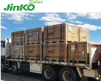 Panel Surya Bifasial Kaca Ganda Tipe-N Jinko 720W Grosir, Modul PV Daya Tinggi IP68