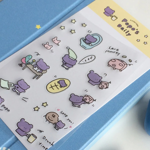 Personalized Custom Cartoon PVC <strong>Sticker</strong> Logo Die-cut Waterproof Thank-you Card Cute Recyclable Self-adhesive 100 Pcs Craft - Product Image 2