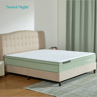 Hochwertige Hybrid-Memory-Foam-Matratze mit Taschenfederkern 25cm Dick Orthopädische Unterstützung für Krankenhaus und Schlafzimmer 15 Jahre Garantie