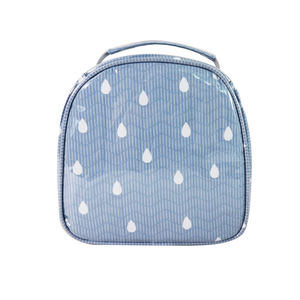 Sac à lunch portable en pvc, pour femmes, imprimé floral, glacière pour l'été - Product Image 4