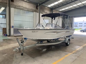 Coques de bateau Panga en aluminium rigide à V profond de 16 pieds, multifonctionnelles, pour mini-voitures électriques, bateaux de sport, bateaux rapides, <span class=keywords><strong>jet</strong></span>-skis et bateaux à appâts - Product Image 5