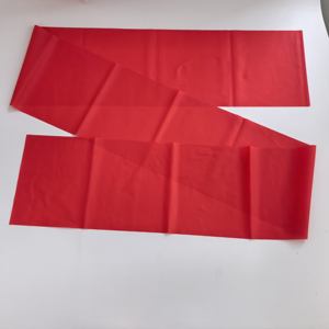 Set Pita Latihan Elastis 5 Tingkat Ketahanan, Panjang 1,5//2 Meter, dengan Logo Kustom, untuk Yoga dan Olahraga - Product Image 5