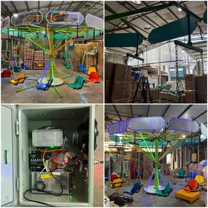 <span class=keywords><strong>Silla</strong></span> Voladora Eléctrica Portátil, <span class=keywords><strong>Silla</strong></span> Giratoria Pequeña, Equipo de Parque de Atracciones, Certificado CE - Product Image 4