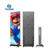 Écran LED vidéo mural modulaire léger haute résolution, ultra léger, portable, intérieur/extérieur, sur pied