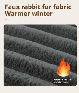 New Dog &amp; Cat <strong>Round</strong> Pet <strong>Bed</strong> with Removable Cover Sponge Filling Solid Design-Winter Warm Doghouse Cathouse Supplies - Product Image 6