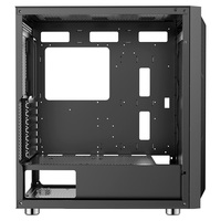 MATX — coque personnalisée pour ordinateur gamer W01, tour de pc en verre trempé, pour carte mère ATX, MATX et ITX, usb 3.0