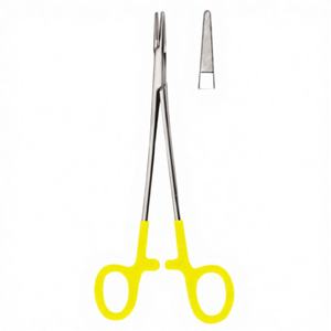 Porte-aiguilles A-1 VERITAS DeBakey T/c en acier inoxydable, instruments chirurgicaux de suture, ensemble d'instruments réutilisables certifiés CE - Product Image 1