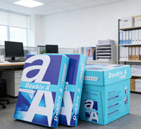 Papier A4 en gros 80 g/m² 75 g/m² 70 g/m² Direct Usine 500 feuilles de papier blanc A4 pour impression et copie au bureau
