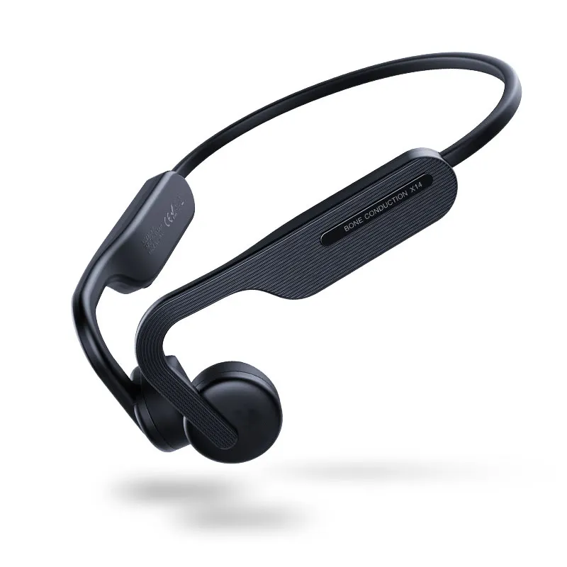 waterproof MP3 ear-hook open ear Ipx5 waterproof running headset earphones handfree wireless bone conduction headphone x14