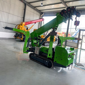 Yitaiwei YTW3.0 <span class=keywords><strong>3</strong></span> <span class=keywords><strong>Ton</strong></span> Small Spider Cranes Portable Mini Lifting Crawler <span class=keywords><strong>Crane</strong></span> dengan CE 9.2m Tinggi Angkat Bertenaga Diesel - Product Image 2