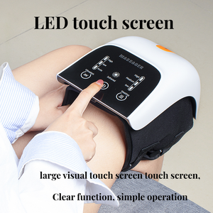 Massaggiatore per ginocchia riscaldato con vibrazione ricaricabile e ricaricabile per massaggio al ginocchio - Product Image 3