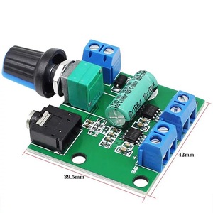 เครื่องขยายเสียงสเตอริโอ 2x3W DC5V อินพุต USB 39.5 มม.x 42 มม.สำหรับโมดูลลำโพงคอมพิวเตอร์ - Product Image 1