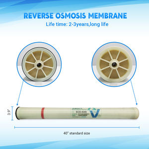 Membrane d'osmose inverse (RO) au carbone, modèle LP21 4040, productivité de 100 L/heure, certifiée CE - Product Image 2