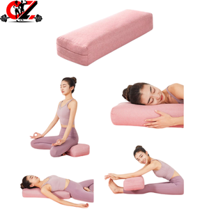 Wholesale Eco Friendly Yoga Bolster Trending Rectangle <b>Large</b> Yoga <b>Pillow</b> Bolster Cushion Buy From Indian Manufacturer - Product Image 1