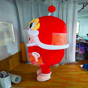 Disfraz <span class=keywords><strong>de</strong></span> Mascota <span class=keywords><strong>de</strong></span> Danza del León Chino, Adorable Traje <span class=keywords><strong>de</strong></span> Felpa Rojo y Dorado para Festivales, Desfiles y Activaciones <span class=keywords><strong>de</strong></span> Marca - Product Image 2