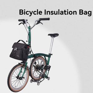 Sac isotherme léger et entièrement étanche pour cadre de vélo, fabriqué en usine BSCI, OEM/ODM, en tissu Oxford, pour siège avant de vélo - Product Image 4