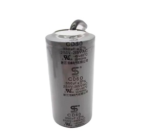 <span class=keywords><strong>CBB60</strong></span> CD60 <span class=keywords><strong>Condensateur</strong></span> de démarrage 250V AC 450V AC 30UF 35UF 40UF 45UF <span class=keywords><strong>50UF</strong></span> 60UF 100UF 200UF 250UF 300UF 350UF 400UF - Product Image 1