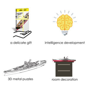 <span class=keywords><strong>Piececool</strong></span> Yamato cuirassé métal modèle de construction kit <span class=keywords><strong>3D</strong></span> métal <span class=keywords><strong>Puzzle</strong></span> militaire motomarine <span class=keywords><strong>3d</strong></span> métal <span class=keywords><strong>puzzle</strong></span> pour adultes bricolage loisirs - Product Image 4