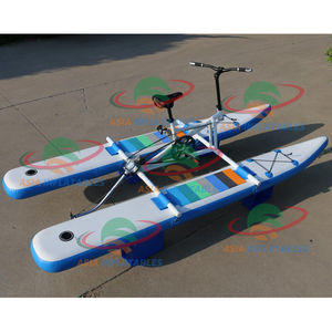 Vélo aquatique gonflable de haute qualité, bicyclette flottante pour l'eau, bicyclette de <span class=keywords><strong>piscine</strong></span> à vendre, usine - Product Image 5