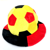 Casquette de football SOLPOP personnalisée en forme de ballon, drôle et amusante, pour événements sportifs, costumes de fans, fournitures de fête, accessoire de cosplay