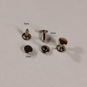 Tapa Doble en Forma de Arco de Latón <span class=keywords><strong>NYN</strong></span> LF0137 de Alta Calidad para Remaches, Sin Níquel, para Decoración, Serie de Calidad con Recubrimiento - Product Image 2