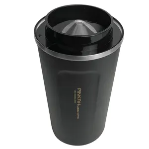 Xiaomi pinkka — tasses à café en acier inoxydable, nouveau, dispositif de voyage portable réutilisable, goutte à café, filtre, pour emporter