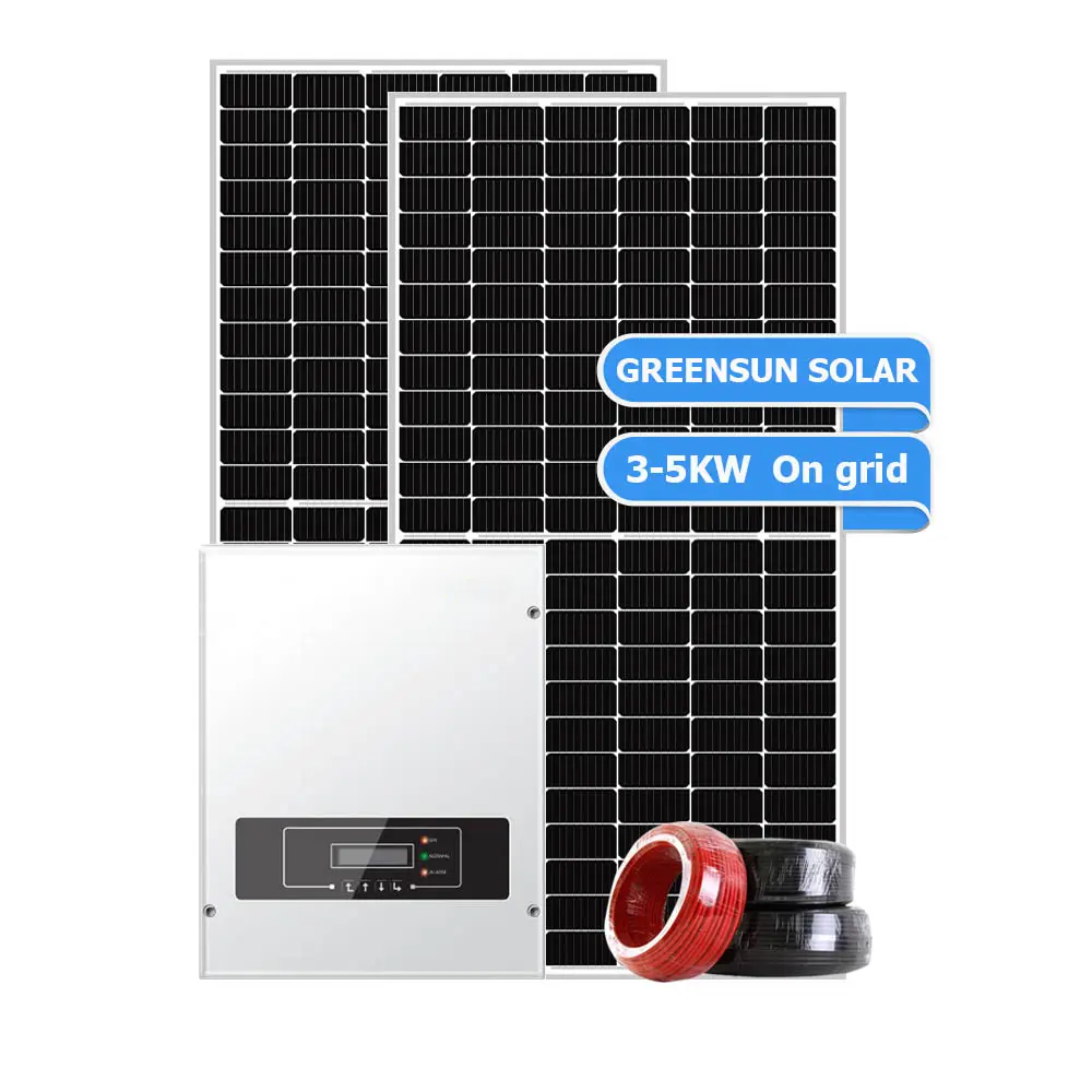DCAC Hybrid Solar Air Conditioner 12000BTU 18000BTU 24000BTU Solar SystemとSolar Panel