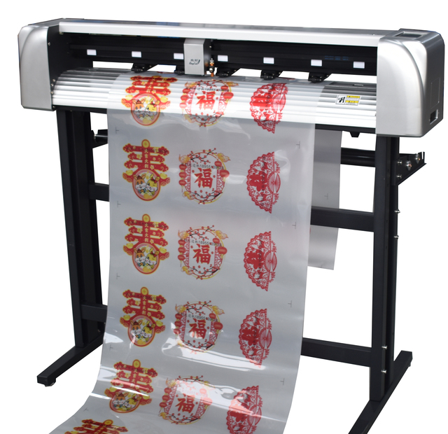 ZK1000 Single Head Vinyl Cutting Plotter High-Pressure Automatic Contour Position Cutter Machine CCD Camera High-Graph Plotter