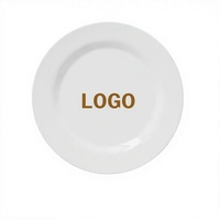 Assiettes Blanches Écologiques Élégantes de 9 Pouces en Gros – Assiettes Italiennes Vintage Professionnelles pour Plats Principaux, Personnalisables pour la Maison et les Fêtes