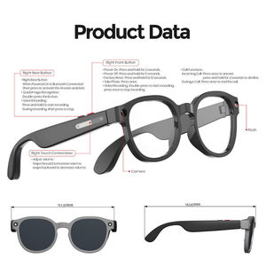 Gafas de Sol Inteligentes S1 con Cámara, Traductor IA, Grabación de Video 1080P, Resistentes al Agua IPX-4, Cámara Dual, Navegación AR, Carga Magnética, WIFI - Product Image 5