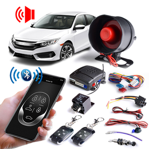 Phổ DC12V xe báo động điện thoại thông minh app điều khiển từ xa Xe hệ thống báo động chống cướp xe báo động Hệ thống an ninh - Product Image 4