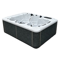 Piscine de nage à contre-courant extérieure en acrylique pour adultes, sur mesure