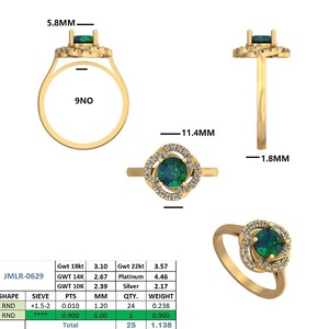 Anillo Minimalista con Diamante Cultivado en Laboratorio, Corte Cojín, Hecho con Materiales de Primera Calidad, Chapado en Rodio, Diseñado para Hombres Elegantes - Product Image 2