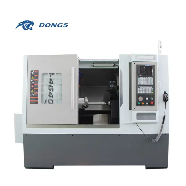 CNC Turning Center Machine Lathe Quick Change Tool Post FANUC Control Wood CNC Tour Machine Mini Slant Bed CNC Lathe