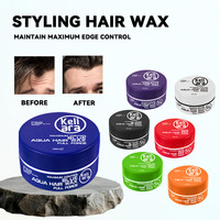 Gel Coiffant Haute Qualité Étiquette OEM Professionnel pour Contrôle des Bords Cire Cheveux Fixation Forte Odeur Rétro Non Irritante Pommade & Cire