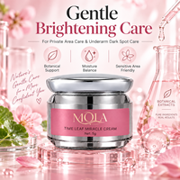 Crème blanchissante longue durée pour les aisselles, enrichie en Aloe Vera, pour les zones sombres, pommade éclaircissante pour les aisselles, fourniture OEM