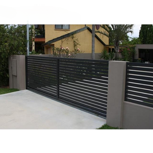 Recinzione in <span class=keywords><strong>alluminio</strong></span> leggero ma resistente in <span class=keywords><strong>alluminio</strong></span> sistema di recinzione resistente UV pannelli metallici <span class=keywords><strong>per</strong></span> terrazza vialetto e bordo <span class=keywords><strong>giardino</strong></span> - Product Image 1