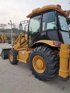 Tractores usados Japón usado cargadores máquina Caterpillar 428F para la venta de buena calidad en Shanghai China - Product Image 4