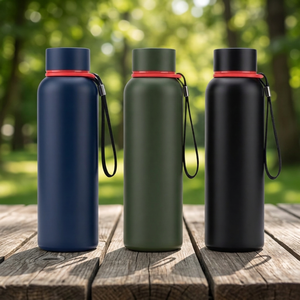 Thermos isotherme moderne en acier inoxydable 750 ml à double paroi, anti-fuite, conservation de la chaleur 12-24 heures, portable pour - Product Image 1