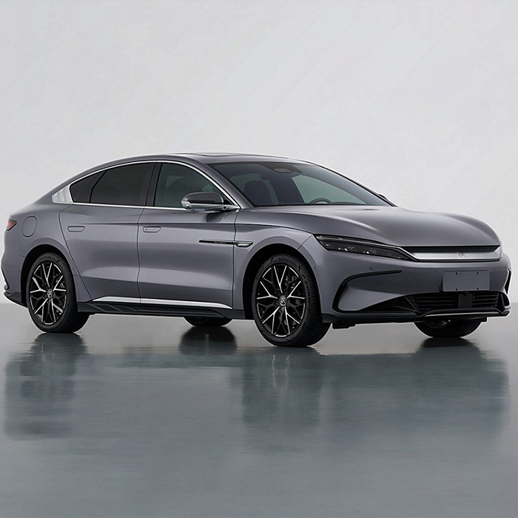 2024 электромобиль BYD HAN DM-i, Новый энергетический автомобиль с гибридным двигателем 121 км 200 км, левая рука, слава чести