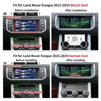 Krando 10,25 ''pantalla estéreo de coche para Range Rover Evoque 2012-2018 Radio navegación Android Multimedia GPS inalámbrico CarPlay 4G