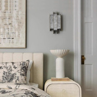 Lampe murale en marbre nuageux de style italien, lumière chaude à spectre complet LED pour chambres à coucher, salons, salles à manger, couloirs
