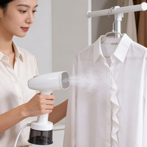 Plancha de vapor portátil para ropa, mini máquina eléctrica de planchar con función de vapor para uso doméstico. - Product Image 1